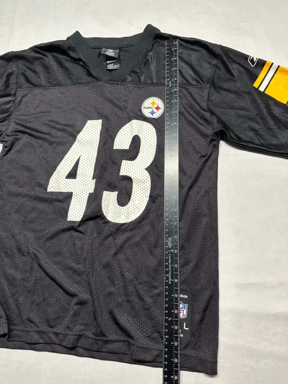 Pittsburgh Steelers Tony Polamalu jersey Youth Large 14/16